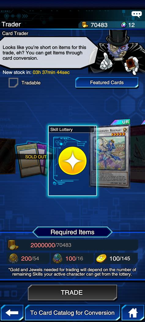 [Discussion] Skill Lottery Resource Requirements : r/DuelLinks.